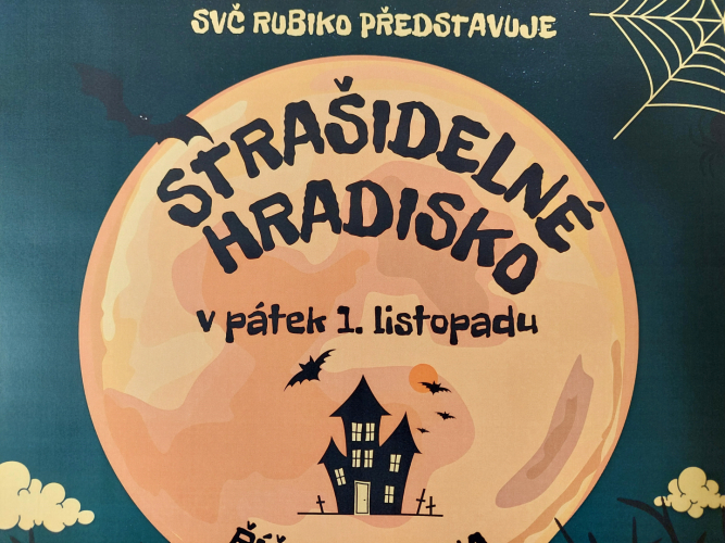 Strašidelné hradisko Říčany 1. 11.